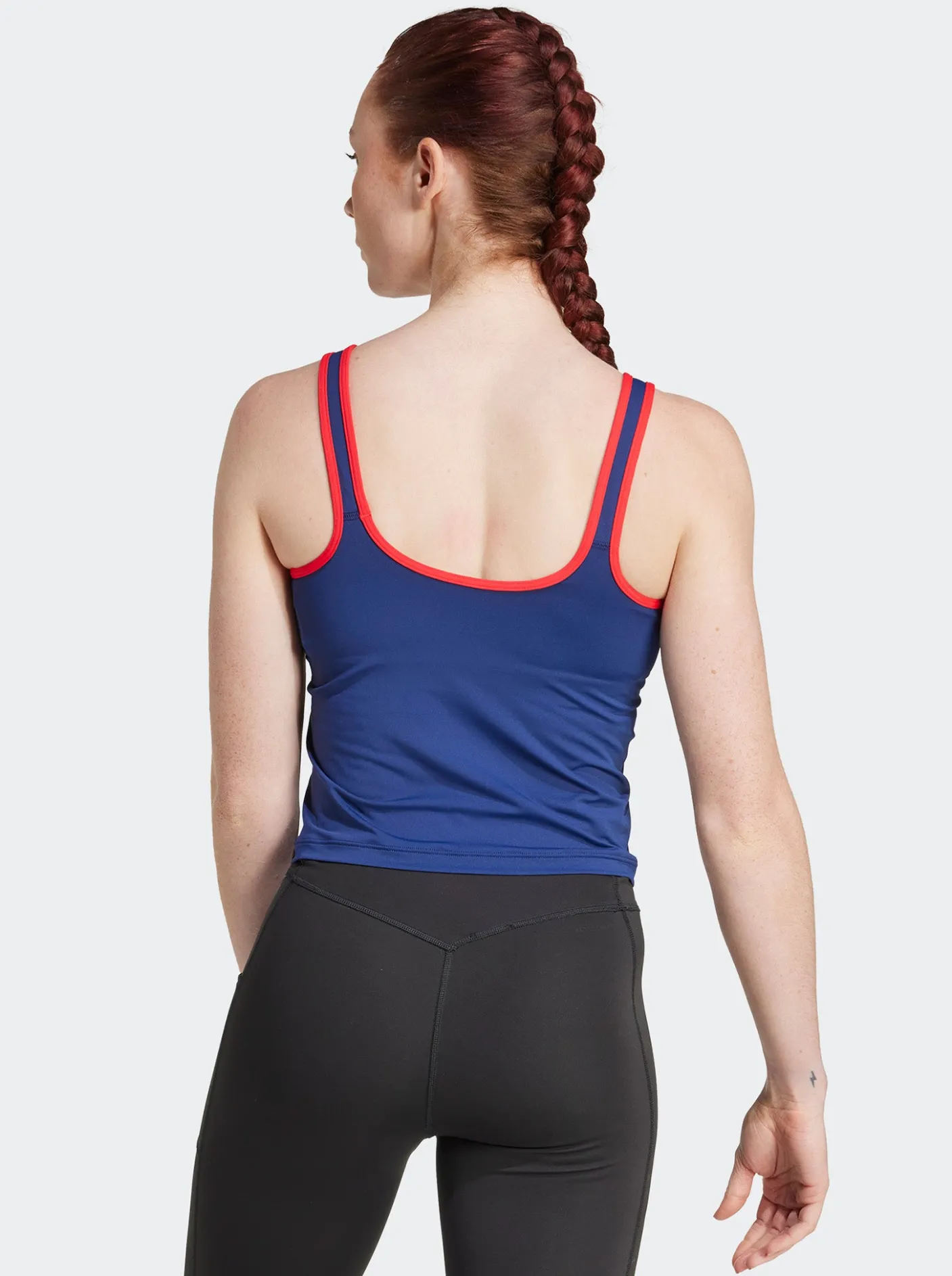 Women adidas Performance-Heritage Tank Top with Integrated Low-Support Bra