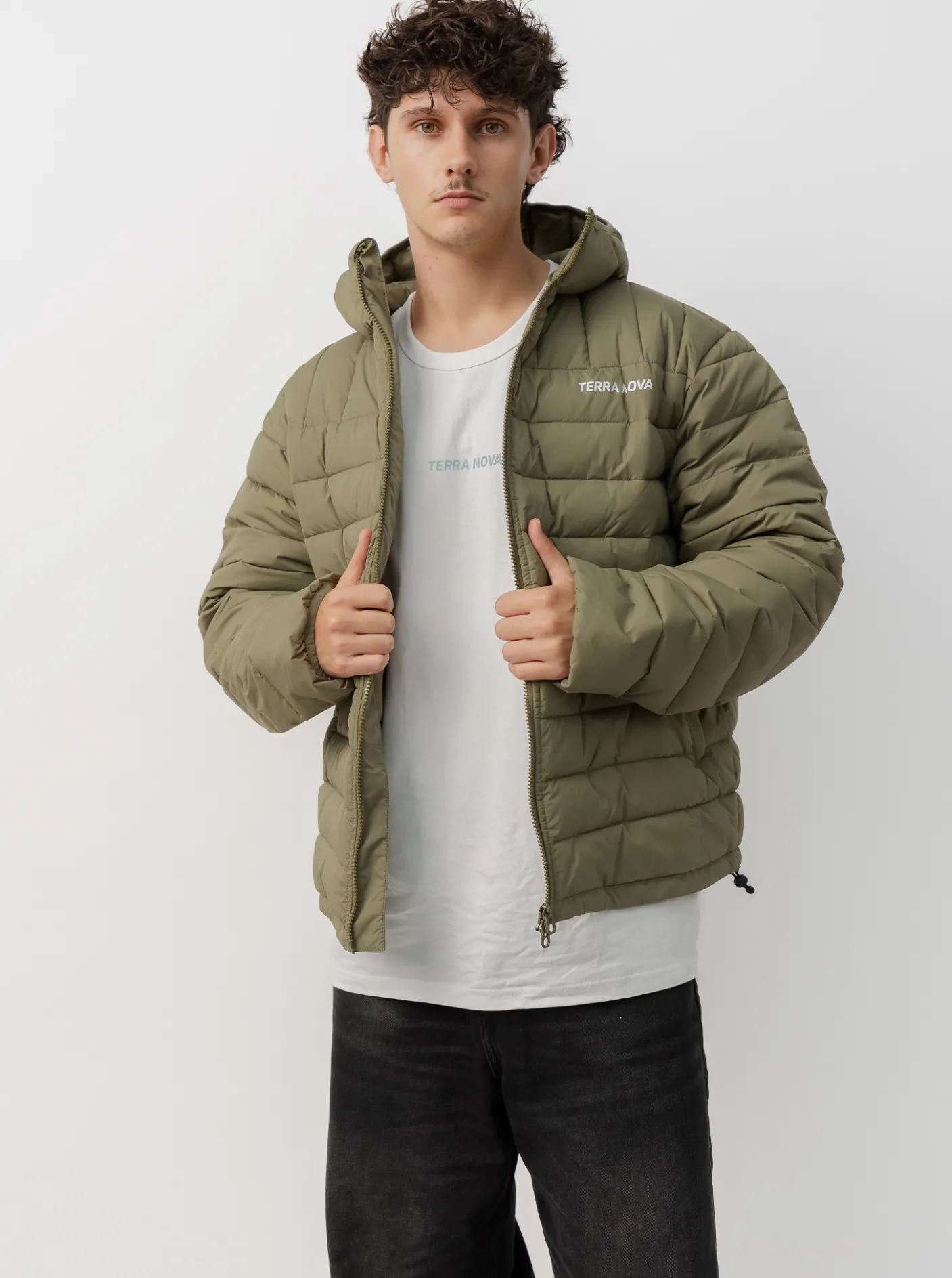 Women Terra Nova Jackets & Vests|Jackets & Vests-Hooded Puffer Jacket