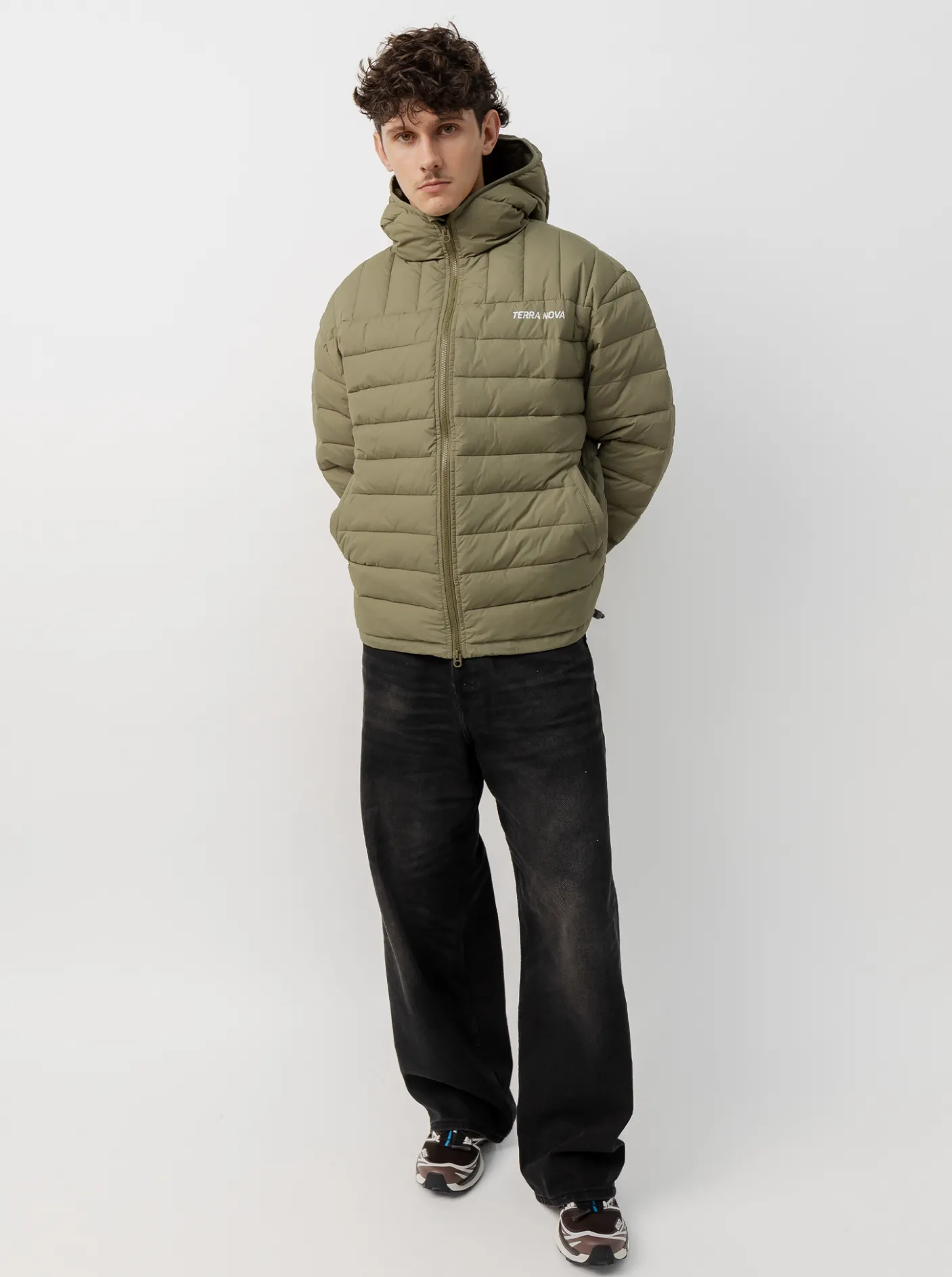 Women Terra Nova Jackets & Vests|Jackets & Vests-Hooded Puffer Jacket