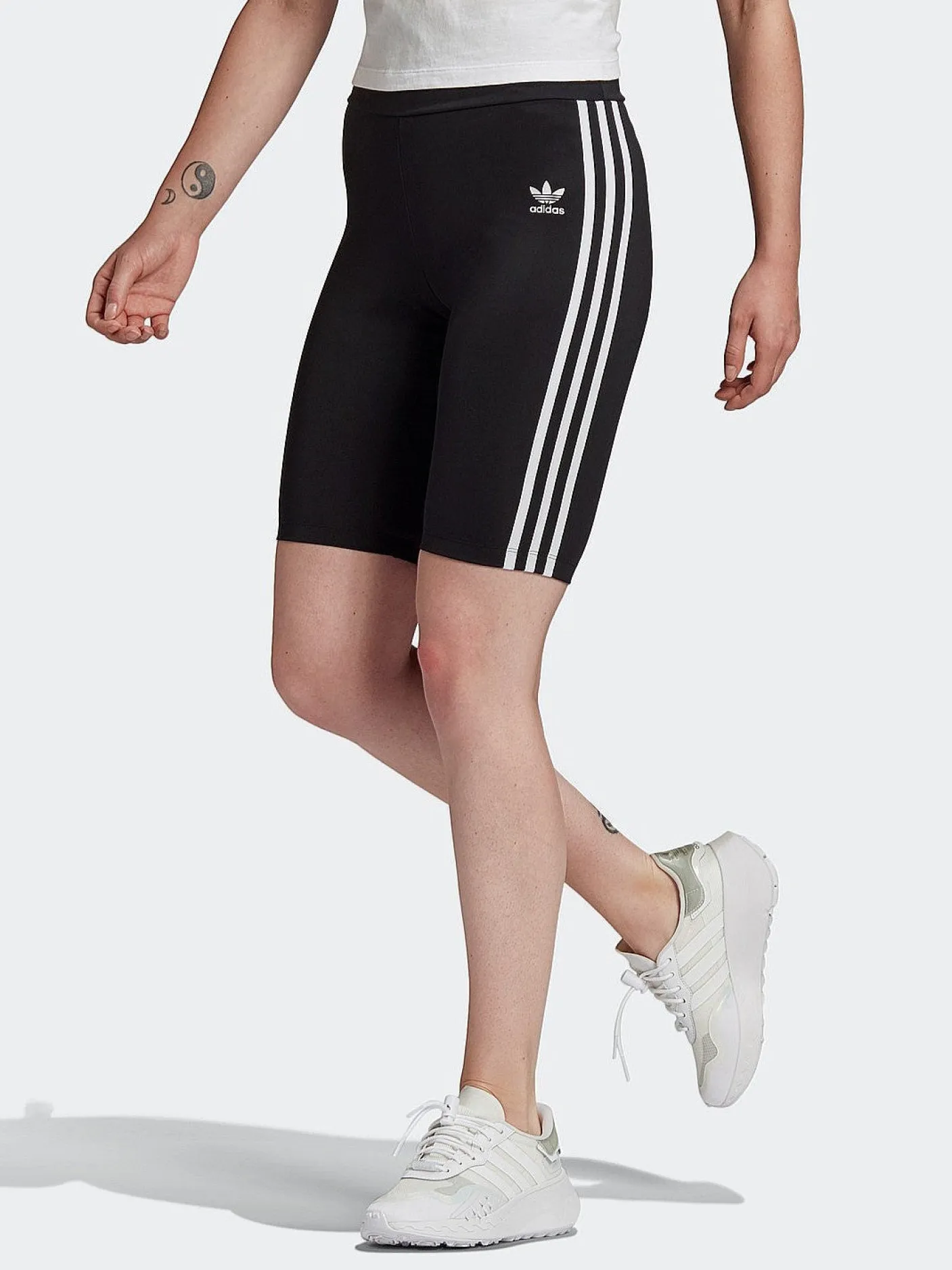 Women adidas Originals Shorts-HW SHORT TIGHTS BLACK