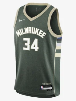 NBA Essentials Nba Jerseys-Icon Swingman Jersey Milwaukee Bucks Youth