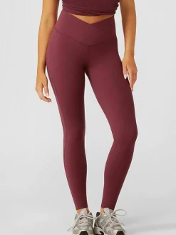 Women Lorna Jane Performance|Tights-Inspire Wrap Waist Full Length Leggings
