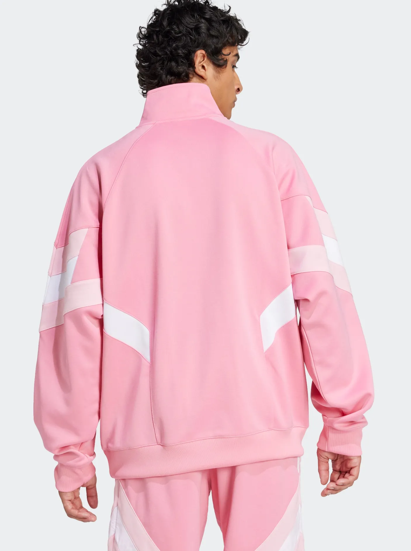 adidas Originals Hoodies & Crews-Inter Miami CF Originals Half-Zip Crew Sweatshirt