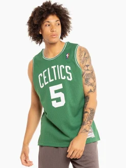 Mitchell & Ness Nba Jerseys-Kevin Garnett 07-08 Boston Celtics Road Swingman Jersey