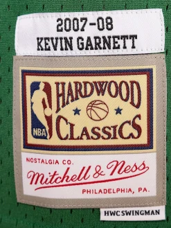 Mitchell & Ness Nba Jerseys-Kevin Garnett 07-08 Boston Celtics Road Swingman Jersey