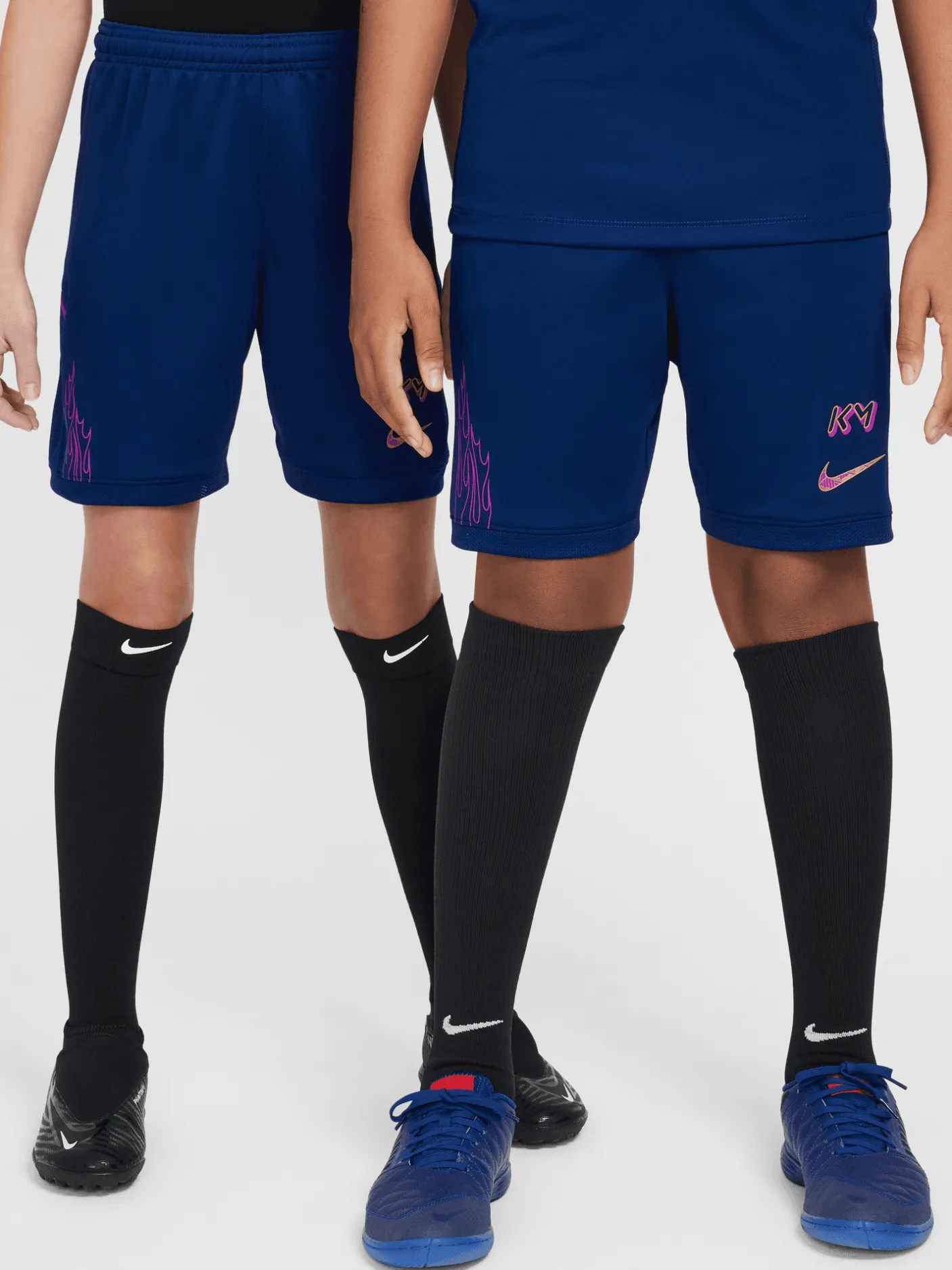 Kids Nike Shorts-Kylian Mbappé Academy Dri-FIT Football Shorts