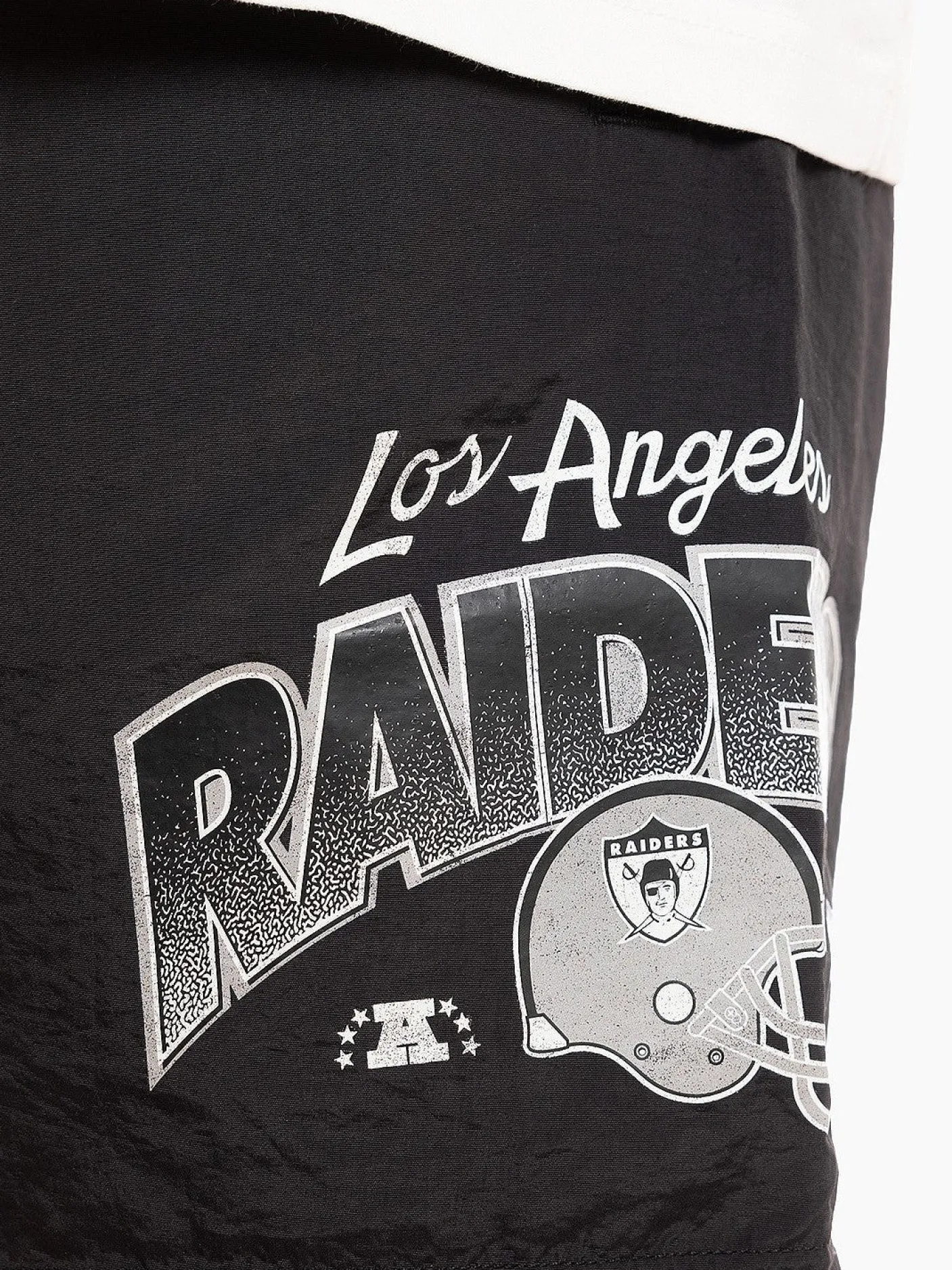 Mitchell & Ness Shorts-Las Vegas Raiders Big Hit Nylon Short