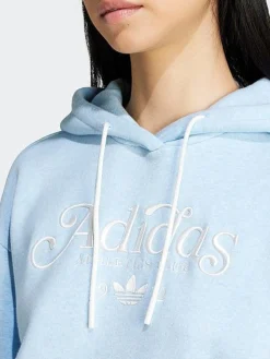 Women adidas Originals Hoodies & Crews-Loose Graphic Hoodie