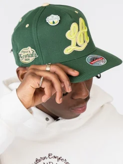 Mitchell & Ness Caps & Hats-Los Angeles Lakers Forest Cap