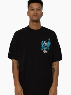 Mitchell & Ness Tees & Singlets-Los Angeles Lakers Legends Last Forever T-Shirt
