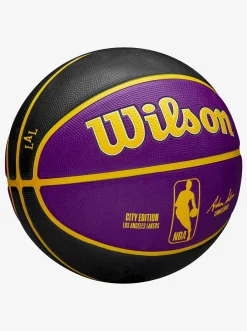 Wilson Basketballs-Los Angeles Lakers NBA City Edition Collector Basketball