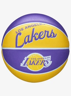 Wilson Basketballs-Los Angeles Lakers NBA Team Retro Mini Basketball