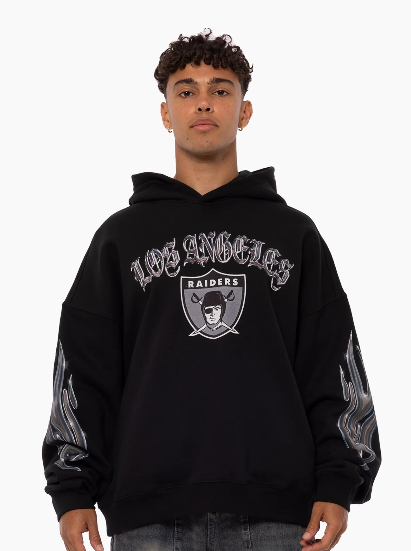 Mitchell & Ness Hoodies & Crews-Los Angeles Raiders Hoodie