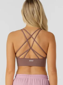 Women Lorna Jane Performance|Sports Bras-Lotus Longline Sports Bra