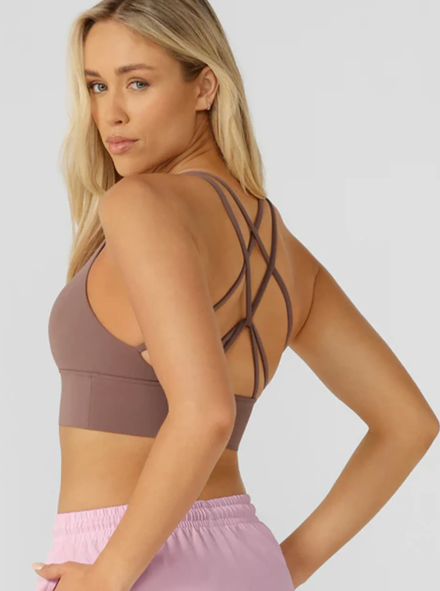 Women Lorna Jane Performance|Sports Bras-Lotus Longline Sports Bra