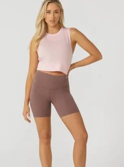 Women Lorna Jane Performance|Shorts-Lotus No Chafe Phone Pocket 16cm Bike Shorts