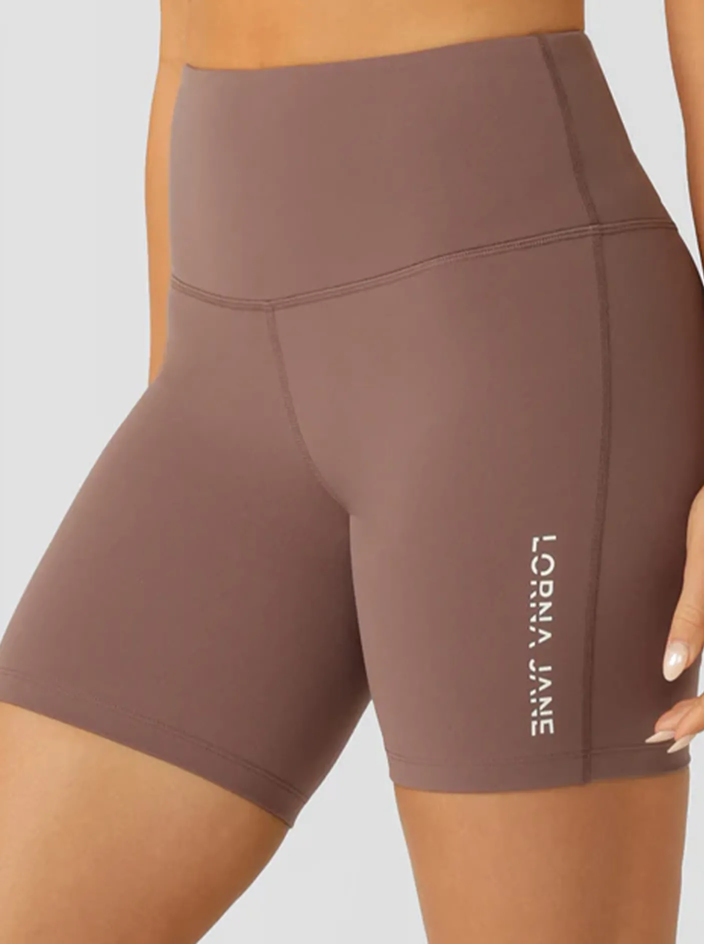 Women Lorna Jane Performance|Shorts-Lotus No Chafe Phone Pocket 16cm Bike Shorts