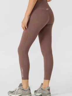 Women Lorna Jane Performance|Tights-Lotus No Chafe Phone Pocket Ankle Biter Leggings