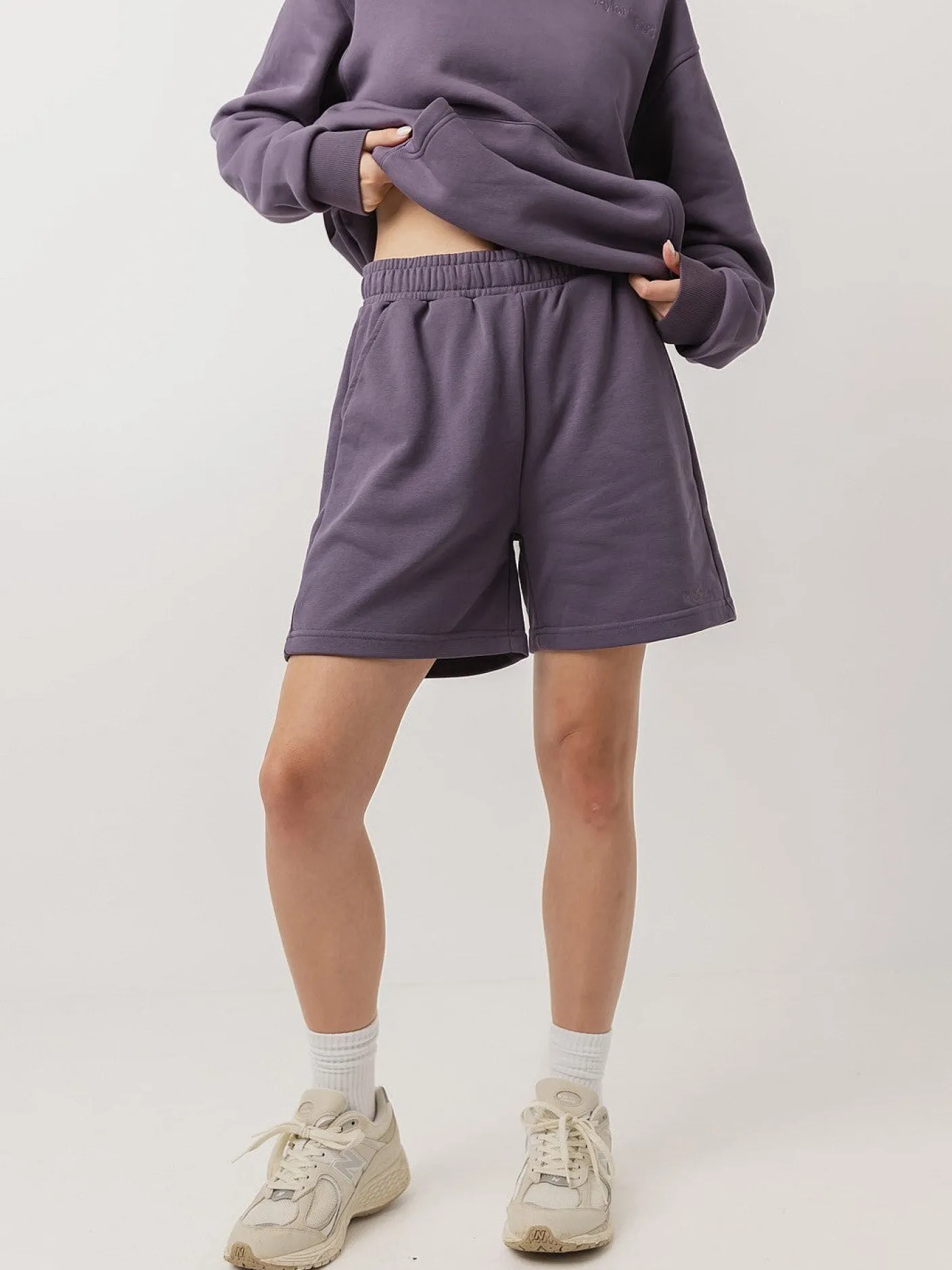 Women Taylor Sport Shorts-Lounge Short in Blackberry