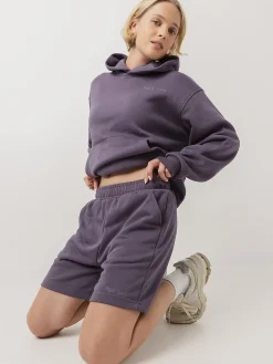Women Taylor Sport Shorts-Lounge Short in Blackberry