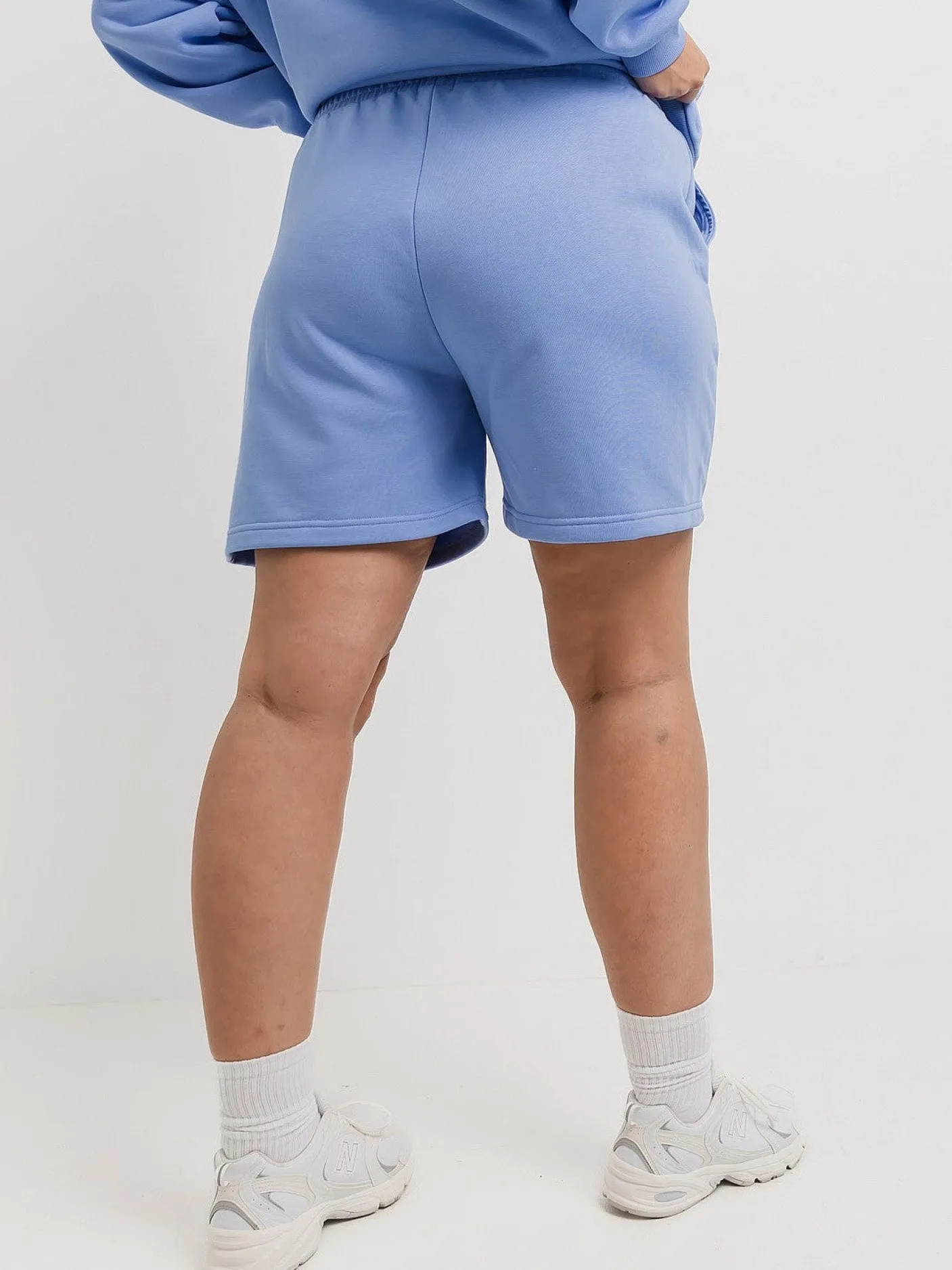Women Taylor Sport Shorts-Lounge Short In Blue Breeze