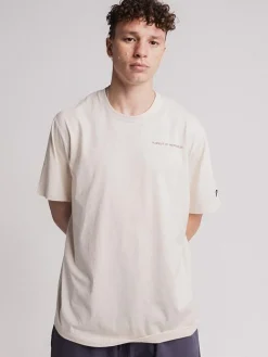 Pursuit of Happiness Tees & Singlets-M State Of Mind Track Tee - Off-White