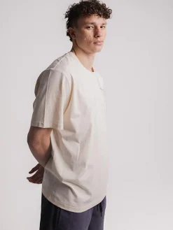 Pursuit of Happiness Tees & Singlets-M State Of Mind Track Tee - Off-White