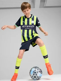 Puma Football Jerseys-Manchester City Away 24/25 Youth Jersey