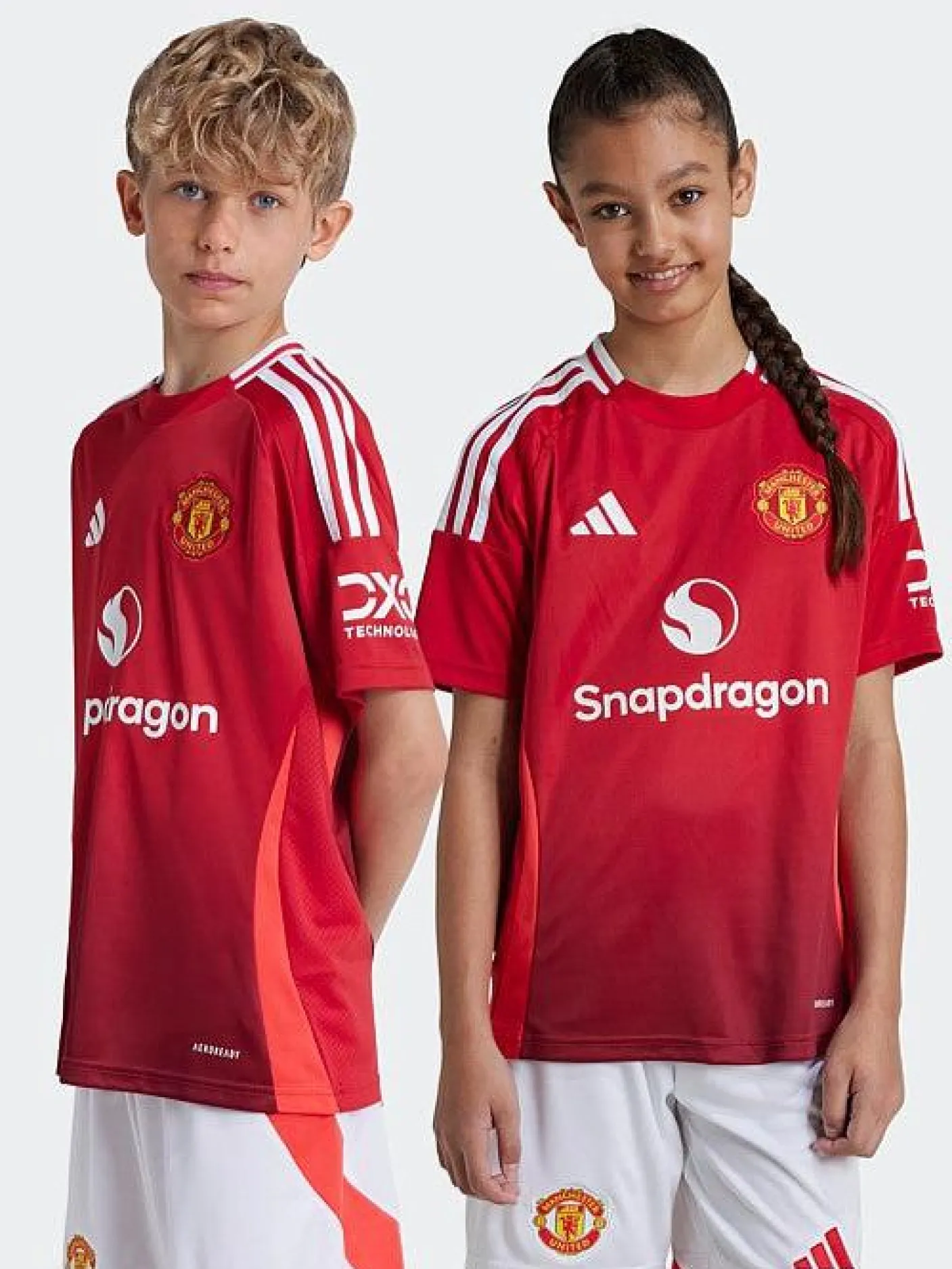 adidas Football Jerseys-Manchester United 24/25 Home Jersey Youth