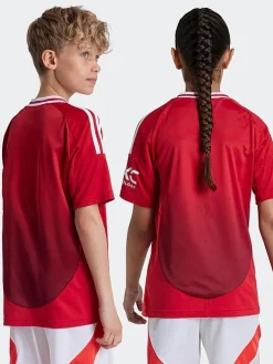 adidas Football Jerseys-Manchester United 24/25 Home Jersey Youth