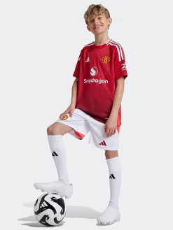 adidas Football Jerseys-Manchester United 24/25 Home Jersey Youth