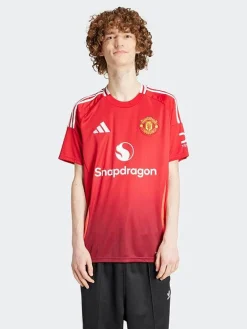 adidas Football Jerseys|Tees & Singlets-Manchester United 24/25 Home Jersey