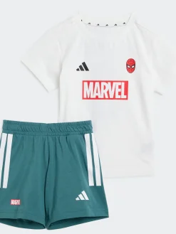 Kids adidas Sportswear Sets|Tees-Marvel Spider-Man Tee Set Infants