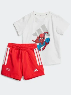 Kids adidas Originals Sets-Marvel Spider-Man T-Shirt Set