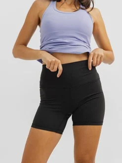 Women Taylor Sport Running|Shorts-Mellow Bike Short in Black