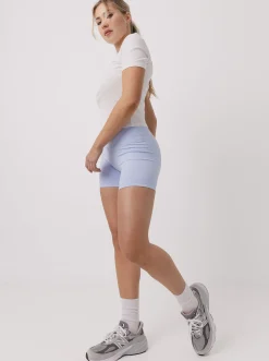 Women Taylor Sport Shorts-Mellow Bike Shorts in Bluebell