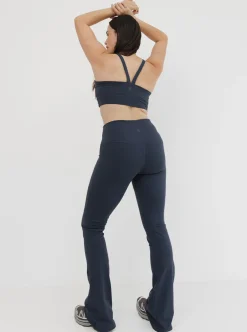Women Taylor Sport Performance|Tights-Mellow Flare Longline In Shadow