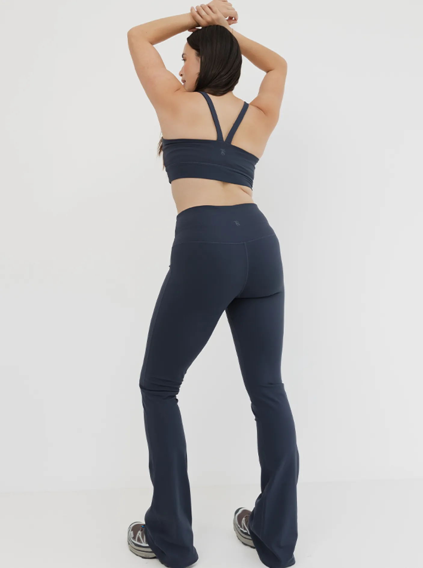 Women Taylor Sport Performance|Tights-Mellow Flare Longline In Shadow