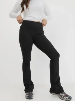 Women Taylor Sport Performance|Tights-Mellow Flare Longline In Black