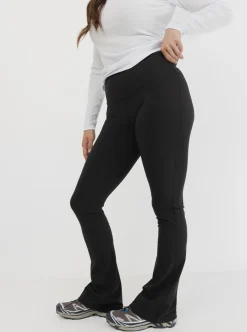 Women Taylor Sport Performance|Tights-Mellow Flare Longline In Black