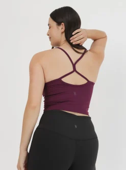 Women Taylor Sport Performance-Mellow Tank In Mulberry