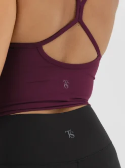 Women Taylor Sport Performance-Mellow Tank In Mulberry