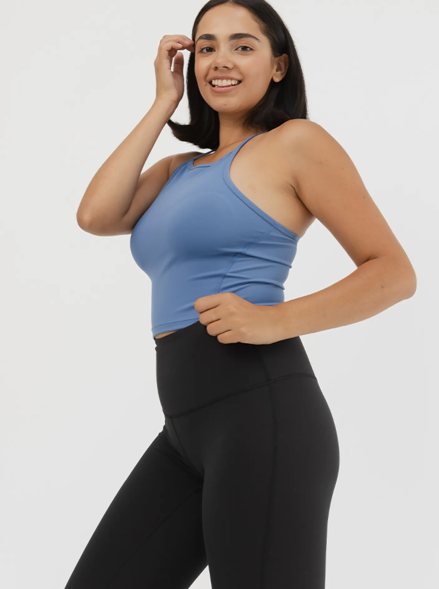 Women Taylor Sport Performance-Mellow Tank In River
