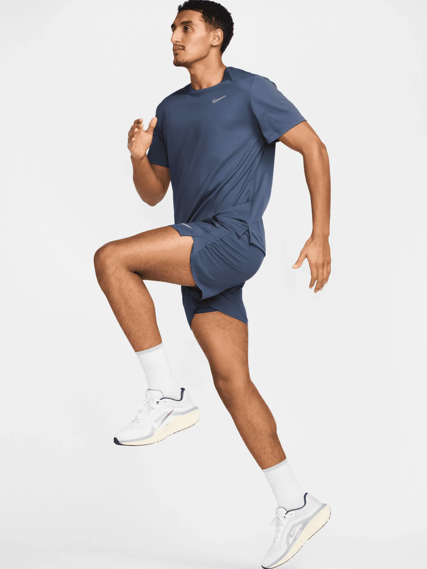 Nike Running|Tees & Singlets-Miler Dri-FIT UV Short Sleeve Running Top