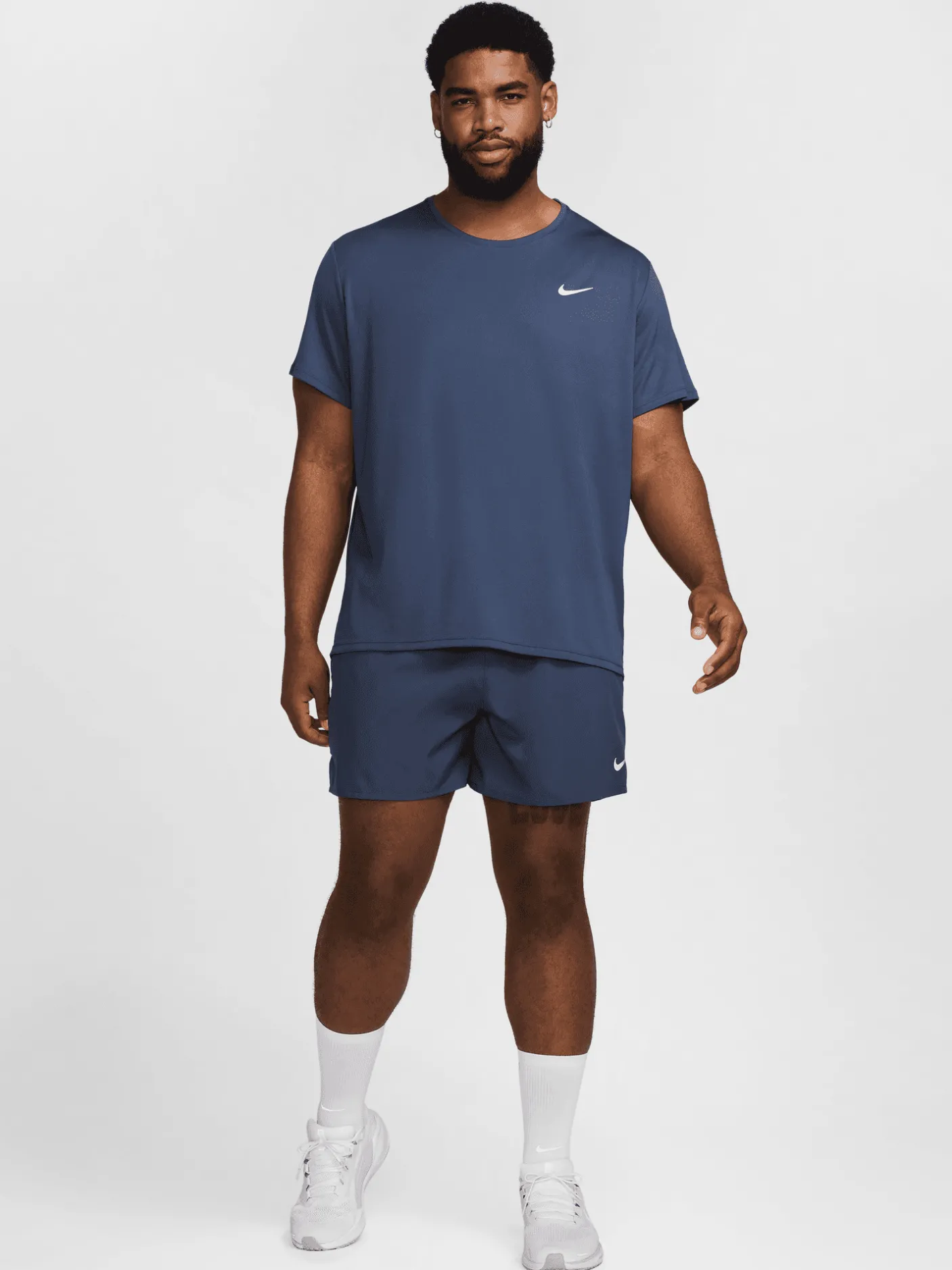 Nike Running|Tees & Singlets-Miler Dri-FIT UV Short Sleeve Running Top