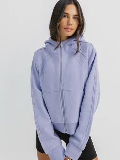 Women Taylor Sport Hoodies & Crews-Movement Hood in Periwinkle