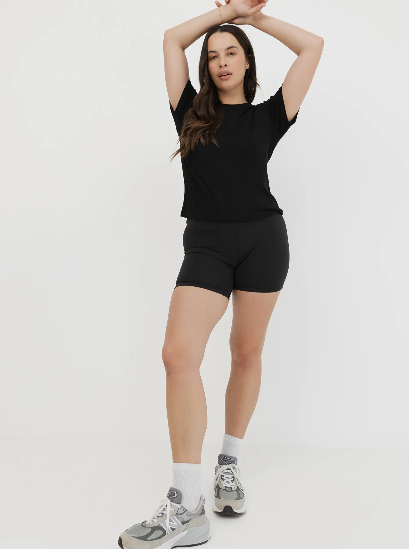 Women Taylor Sport Running|Tees & Tanks-Movement Tee in Black