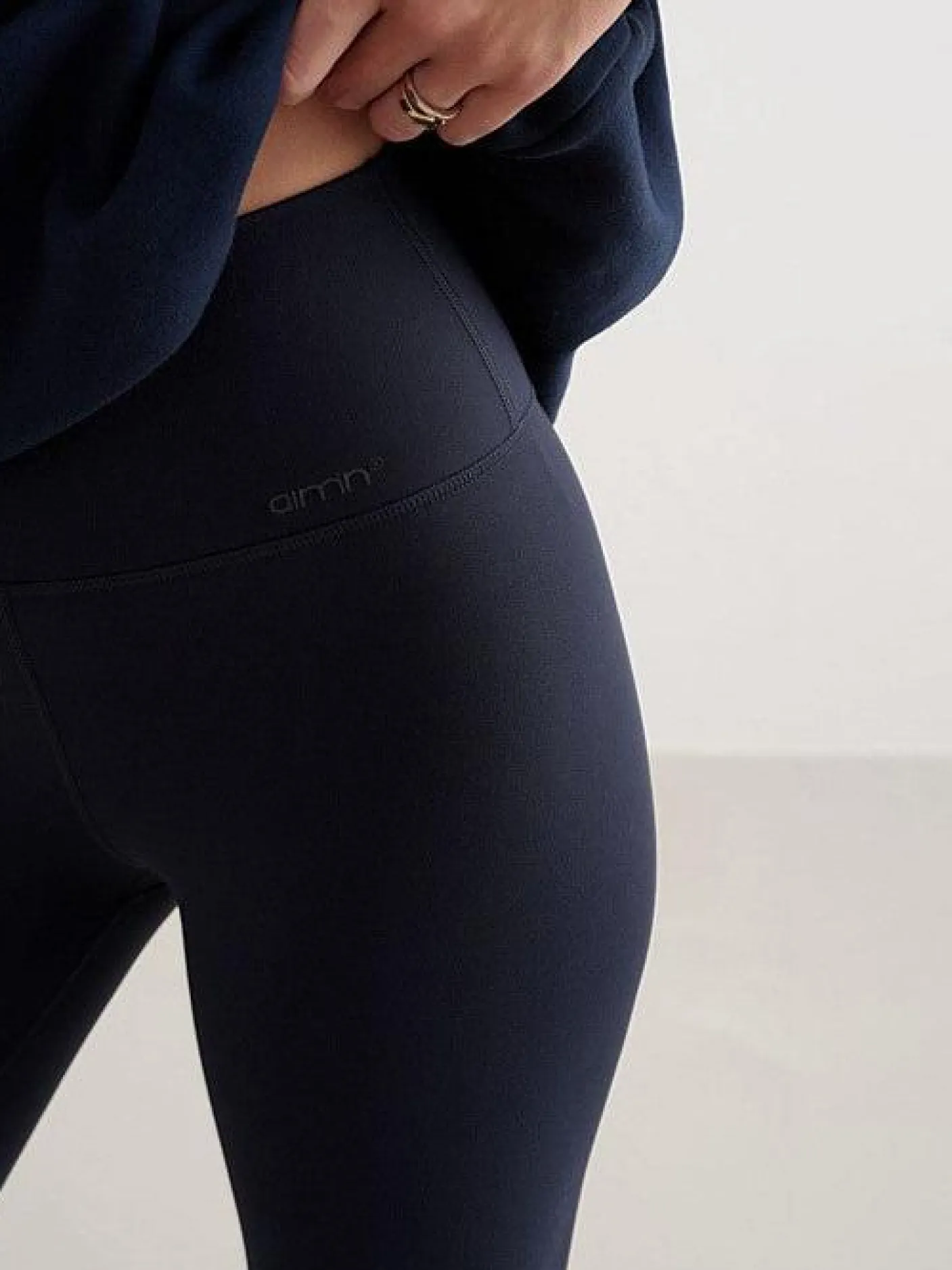 Women Aimn Performance|Tights-Navy Sense Tights