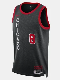 Nike Nba Jerseys|Tees & Singlets-NBA Chicago Bulls Zach LaVine City Edition Swingman Jersey