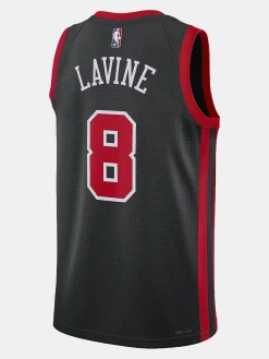 Nike Nba Jerseys|Tees & Singlets-NBA Chicago Bulls Zach LaVine City Edition Swingman Jersey